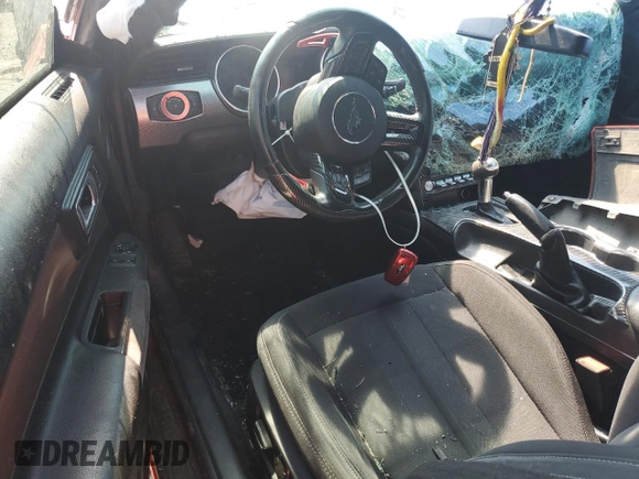 2018 Ford Mustang EcoBoost с VIN 1FA6P8TH4J5185282, выставлен на аукционе Copart как лот 59387205 с пробегом 83 397 миль миль и Списание • Salvage title. История ставок и продаж доступна на DreamBid. Изображение 8.