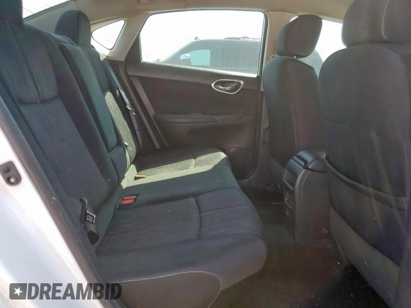 2017 Nissan Sentra SV with VIN 3N1AB7AP7HY306555, listed as a Copart auction lot 53614815 with 143,785 mi miles and Salvage Title. Bid and sale history available at DreamBid. Image 10.