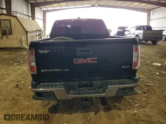 2020 GMC Canyon 2WD SLE with VIN 1GTG5CEN7L1116932, listed as a Copart auction lot 42955745 with 145,523 mi miles and Salvage Title. Bid and sale history available at carsss.com. Image 6.