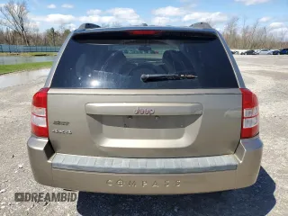 2007 Jeep Compass Sport with VIN 1J8FF47W07D211978, listed as a Copart auction lot 54233665 with 102,397 mi miles and Salvage Title. Bid and sale history available at carsss.com. Image 6.