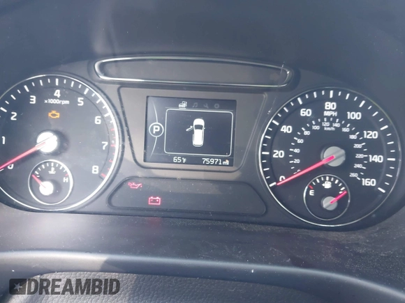 2018 Kia Sorento LX with VIN 5XYPG4A35JG417927, listed as a IAAI auction lot 42153693 with 75,971 mi miles. Bid and sale history available at carsss.com. Image 7.
