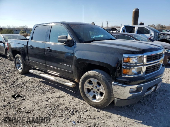 2015 Chevrolet Silverado 1500 LT with VIN 3GCUKREC8FG472406, listed as a Copart auction lot 85276134 with 257,034 mi miles and Salvage Title. Bid and sale history available at DreamBid. Image 4.