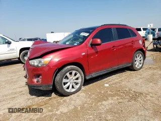 2014 Mitsubishi Outlander SE with VIN 4A4AR4AU4EE030625, listed as a Copart auction lot 59964935 with 164,746 mi miles and Salvage title. Bid and sale history available at DreamBid. Image 1.