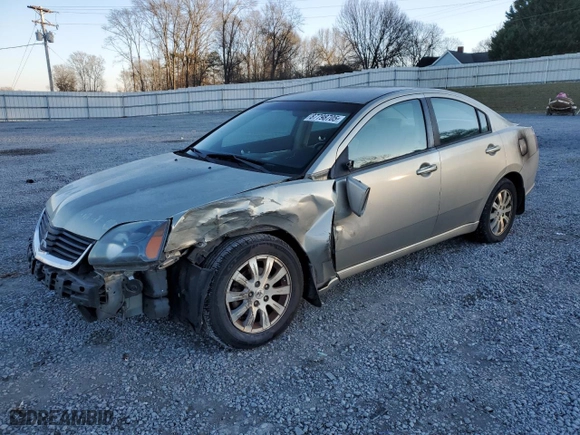 2008 Mitsubishi Galant ES with VIN 4A3AB56F68E010888, listed as a Copart auction lot 87798705 with 123,479 mi miles and Salvage Title. Bid and sale history available at carsss.com. Image 1.