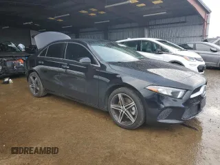 2021 Mercedes-Benz A 220 with VIN W1K3G4EB2MJ315124, listed as a Copart auction lot 87285244 with 26,914 mi miles and Salvage Title. Bid and sale history available at DreamBid. Image 4.