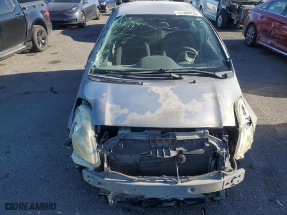 2009 Toyota Yaris with VIN JTDKT903095262342, listed as a Copart auction lot 47400255 with 0 mi miles and Salvage Title. Bid and sale history available at carsss.com. Image 5.