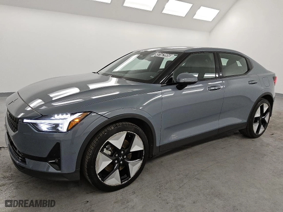 2023 Polestar 2 with VIN YSMED3KA6PL132937, listed as a Copart auction lot 49162995 with 42,197 mi miles and Clean Title. Bid and sale history available at carsss.com. Image 1.