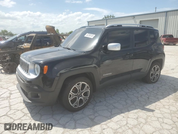 2016 Jeep Renegade Limited with VIN ZACCJADT7GPD35961, listed as a Copart auction lot 62286185 with 200,605 mi miles and Clean title. Bid and sale history available at DreamBid. Image 1.