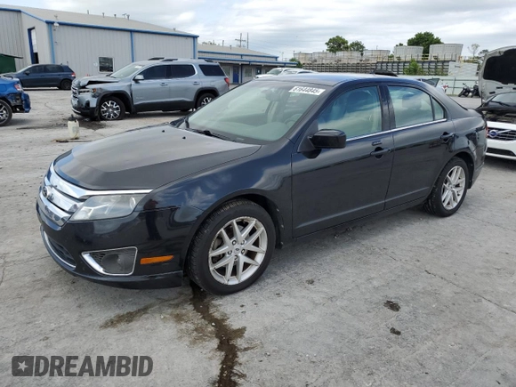 2012 Ford Fusion SEL with VIN 3FAHP0JG8CR274308, listed as a Copart auction lot 61644845 with 209,603 mi miles and Salvage title. Bid and sale history available at DreamBid. Image 1.