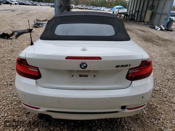 2017 BMW 2 Series 230i with VIN WBA2K9C38H7A26264, listed as a Copart auction lot 78529063 with 64,996 mi miles. Bid and sale history available at carsss.com. Image 6.