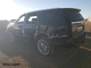 2024 Cadillac Escalade Premium Luxury with VIN 1GYS4BKL9RR232325, listed as a Copart auction lot 77145544 with 4,677 mi miles and Salvage Title. Bid and sale history available at carsss.com. Image 2.