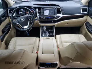 2015 Toyota Highlander Limited with VIN 5TDDCRFH9FS011045, listed as a Copart auction lot 55835605 with 160,639 mi miles and Salvage title. Bid and sale history available at DreamBid. Image 8.