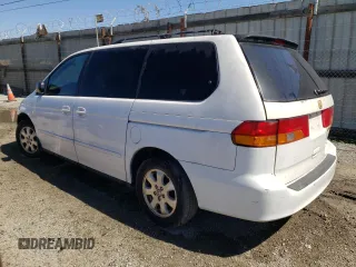 2003 Honda Odyssey EX-L z VIN 5FNRL18013B106441, wystawiony jako Copart lot #49473215 z przebiegiem 189 466 mil mil oraz Szkoda całkowita • Salvage title. Historia ofert i sprzedaży dostępna na DreamBid. Obrazek 2.