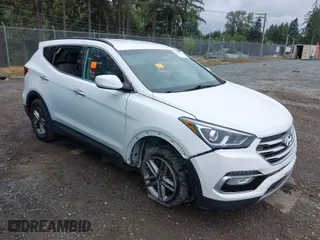 2017 Hyundai Santa Fe Sport 2.4L with VIN 5XYZU3LB7HG430883, listed as a IAAI auction lot 39966792 with 73,816 mi miles. Bid and sale history available at carsss.com. Image 1.