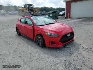 2019 Hyundai Veloster Turbo R-Spec with VIN KMHTH6AB8KU013806, listed as a Copart auction lot 67036063 with 15,599 mi miles. Bid and sale history available at carsss.com. Image 11.