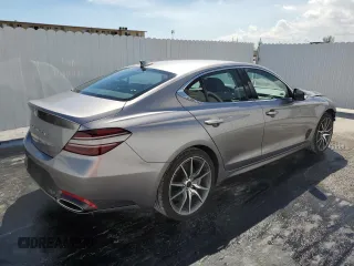 2024 Genesis G70 2.5T with VIN KMTG34SC4RU140161, listed as a Copart auction lot 74178374 with 13,685 mi miles and Clean Title. Bid and sale history available at carsss.com. Image 3.