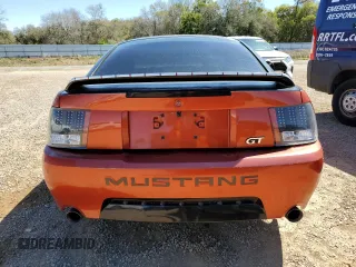 1999 Ford Mustang GT with VIN 1FAFP42X2XF143598, listed as a Copart auction lot 46686625 with Not provided miles and Salvage title. Bid and sale history available at DreamBid. Image 6.