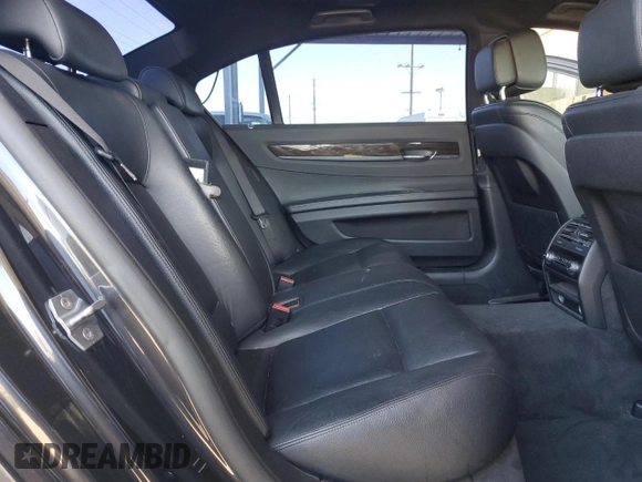 2013 BMW 7 Series 740Li with VIN WBAYE4C5XDD136800, listed as a Copart auction lot 51966905 with Not provided miles and Salvage title. Bid and sale history available at DreamBid. Image 10.