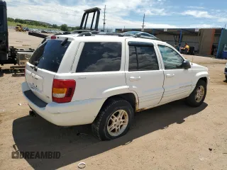 1999 Jeep Grand Cherokee Limited with VIN 1J4GW68N5XC549051, listed as a Copart auction lot 64376325 with 205,276 mi miles and Clean title. Bid and sale history available at DreamBid. Image 4.