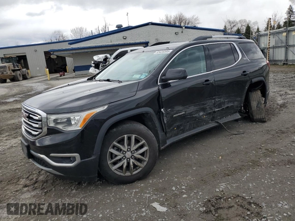 2017 GMC Acadia SLE with VIN 1GKKNSLS5HZ240904, listed as a Copart auction lot 53435595 with 103,747 mi miles and Salvage Title. Bid and sale history available at carsss.com. Image 1.