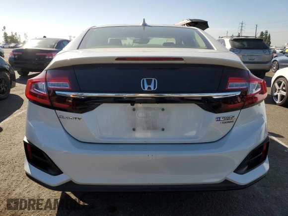 2018 Honda Clarity Plug-In Hybrid Touring with VIN JHMZC5F35JC010129, listed as a Copart auction lot 77621994 with 72,537 mi miles and Salvage Title. Bid and sale history available at carsss.com. Image 6.