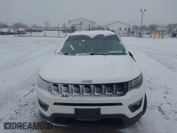 2018 Jeep Compass Latitude with VIN 3C4NJCBB8JT502584, listed as a IAAI auction lot 41559505 with 72,523 mi miles and . Bid and sale history available at DreamBid. Image 12.