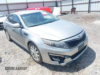 2014 Kia Optima LX z VIN 5XXGM4A74EG344104, wystawiony jako IAAI lot #42172628 z przebiegiem 185 925 mil mil oraz . Historia ofert i sprzedaży dostępna na DreamBid. Obrazek 1.