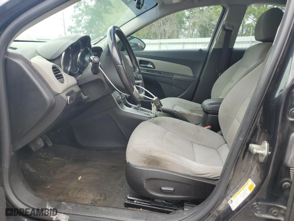 2014 Chevrolet Cruze 1LT with VIN 1G1PC5SBXE7234283, listed as a Copart auction lot 51858305 with 0 mi miles and Salvage Title. Bid and sale history available at carsss.com. Image 7.