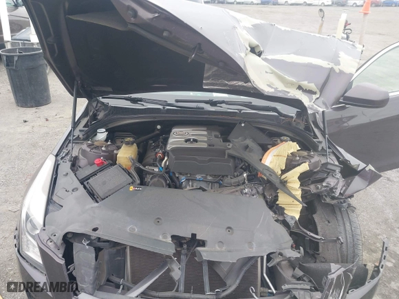 2014 Cadillac ATS Standard RWD with VIN 1G6AA5RX5E0179774, listed as a IAAI auction lot 41481032 with 85,189 mi miles. Bid and sale history available at carsss.com. Image 10.