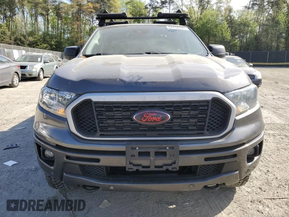 2019 Ford Ranger XL with VIN 1FTER4FH6KLA18729, listed as a Copart auction lot 52434595 with 111,792 mi miles and Salvage Title. Bid and sale history available at carsss.com. Image 5.