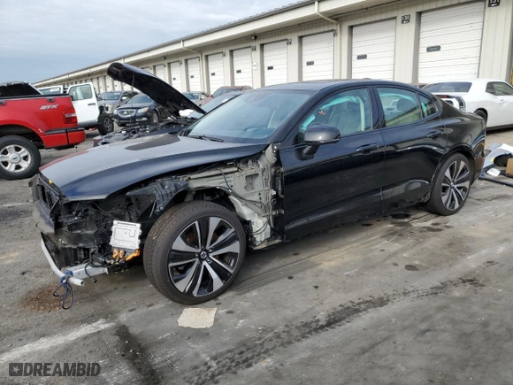 2022 Volvo S60 Momentum with VIN 7JRL12FZ8NG165130, listed as a Copart auction lot 71807484 with 24,990 mi miles and Salvage Title. Bid and sale history available at carsss.com. Image 1.