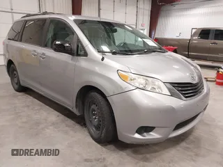2013 Toyota Sienna LE with VIN 5TDJK3DC5DS051372, listed as a IAAI auction lot 42313353 with 174,638 mi miles and . Bid and sale history available at DreamBid. Image 1.