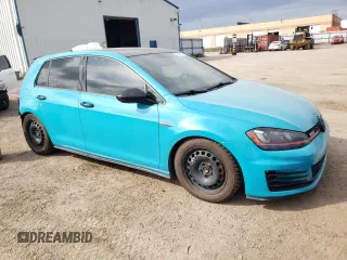 2015 Volkswagen Golf GTI Autobahn with VIN 3VW4T7AU6FM006794, listed as a Copart auction lot 74454114 with 145,516 mi miles and Salvage Title. Bid and sale history available at carsss.com. Image 4.