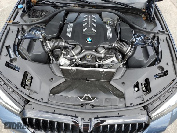 2023 BMW 5 Series M550i xDrive with VIN WBA13BK06PCM31937, listed as a Copart auction lot 66490494 with 24,972 mi miles and Salvage title. Bid and sale history available at DreamBid. Image 11.