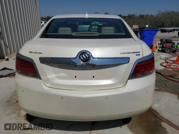 2010 Buick LaCrosse CXL with VIN 1G4GC5EG3AF172378, listed as a Copart auction lot 48846235 with 124,253 mi miles and Salvage Title. Bid and sale history available at DreamBid. Image 6.