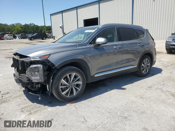 2019 Hyundai Santa Fe SEL Plus z VIN 5NMS33ADXKH034243, wystawiony jako Copart lot #53391755 z przebiegiem 25 857 mil mil oraz Nie do naprawy • Non repairable. Historia ofert i sprzedaży dostępna na DreamBid. Obrazek 1.