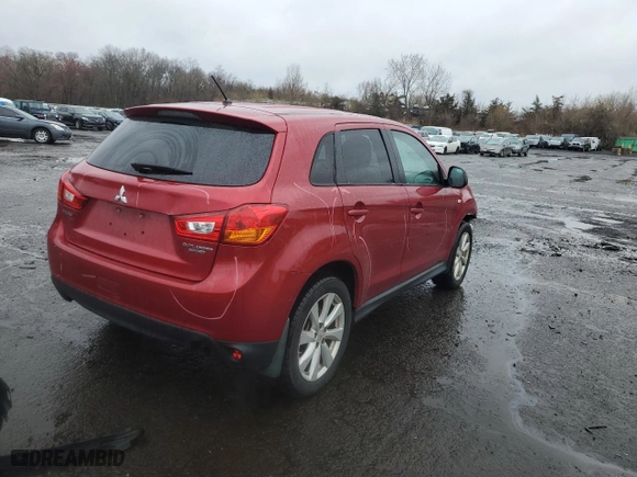 2015 Mitsubishi Outlander Sport ES with VIN 4A4AR3AUXFE001447, listed as a Copart auction lot 51887815 with 151,934 mi miles and Salvage Title. Bid and sale history available at carsss.com. Image 3.