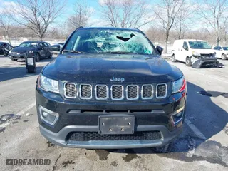 2018 Jeep Compass Limited with VIN 3C4NJDCB9JT245729, listed as a IAAI auction lot 41274769 with 75,167 mi miles. Bid and sale history available at carsss.com. Image 12.
