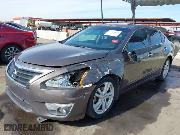 2014 Nissan Altima SL with VIN 1N4BL3AP9EC284477, listed as a IAAI auction lot 41403427 with 100,437 mi miles and . Bid and sale history available at DreamBid. Image 2.