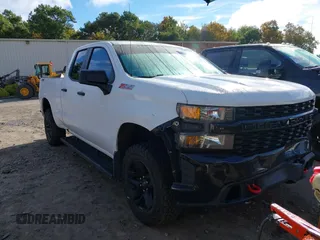 2020 Chevrolet Silverado 1500 Custom Trail Boss with VIN 1GCRYCEF2LZ237152, listed as a IAAI auction lot 40449201 with 117,848 mi miles and . Bid and sale history available at DreamBid. Image 1.