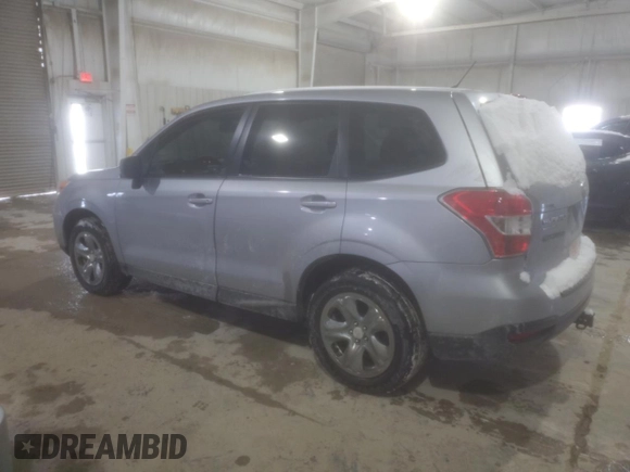 2015 Subaru Forester 2.5i with VIN JF2SJAACXFH839119, listed as a Copart auction lot 43691935 with 101,766 mi miles and Salvage Title. Bid and sale history available at carsss.com. Image 2.