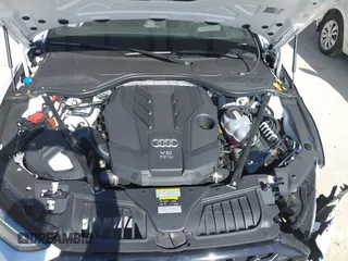 2023 Audi A8 with VIN WAULDAF88PN003324, listed as a IAAI auction lot 41023871 with 4,378 mi miles. Bid and sale history available at carsss.com. Image 10.