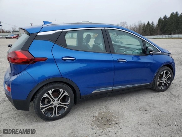 2017 Chevrolet Bolt EV Premier with VIN 1G1FX6S09H4165208, listed as a Copart auction lot 52070445 with 41,995 mi miles and Salvage Title. Bid and sale history available at carsss.com. Image 3.