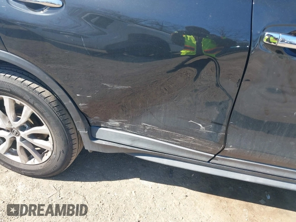 2019 Nissan Rogue SV with VIN KNMAT2MV5KP553265, listed as a IAAI auction lot 41761913 with 106,359 mi miles and . Bid and sale history available at DreamBid. Image 6.