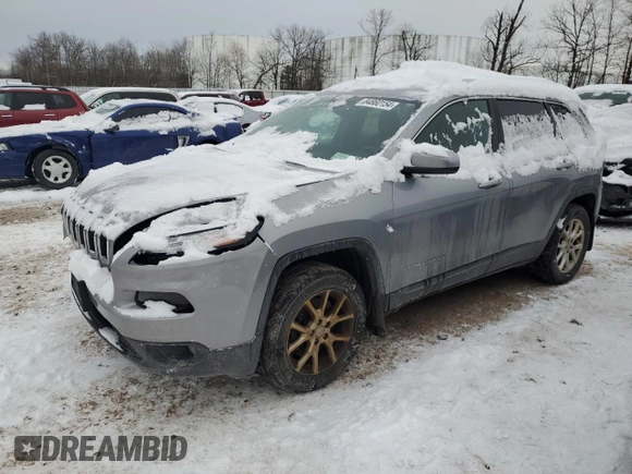 2014 Jeep Cherokee Latitude with VIN 1C4PJMCS7EW244474, listed as a Copart auction lot 84860154 with 154,082 mi miles and Non Repairable. Bid and sale history available at carsss.com. Image 1.