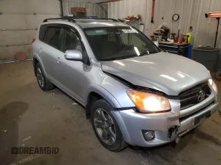 2012 Toyota RAV4 Sport with VIN JTMRK4DV1C5109671, listed as a Copart auction lot 41387435 with 289,810 mi miles and Salvage Title. Bid and sale history available at carsss.com. Image 4.
