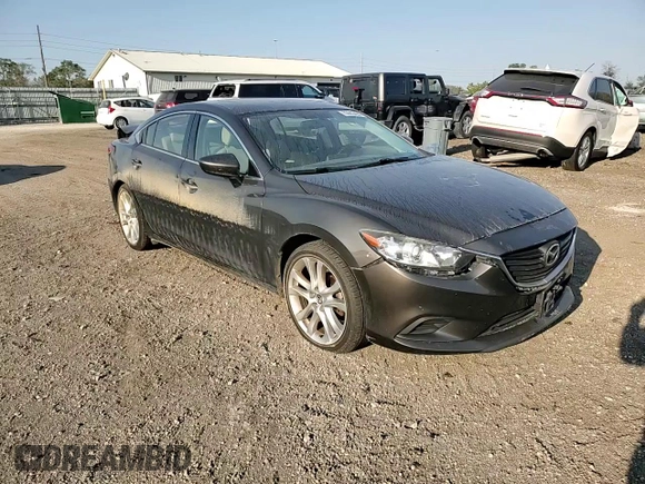 2016 Mazda Mazda6 i Touring with VIN JM1GJ1V50G1432856, listed as a Copart auction lot 75683404 with 0 mi miles and Salvage Title. Bid and sale history available at carsss.com. Image 11.