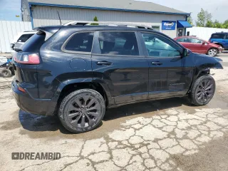 2019 Jeep Cherokee Limited with VIN 1C4PJMDN8KD367068, listed as a Copart auction lot 58315425 with 74,046 mi miles and Salvage title. Bid and sale history available at DreamBid. Image 3.