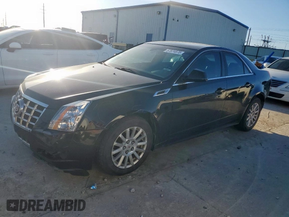 2013 Cadillac CTS Luxury with VIN 1G6DF5E51D0176419, listed as a Copart auction lot 57874875 with 96,116 mi miles and Salvage title. Bid and sale history available at DreamBid. Image 1.