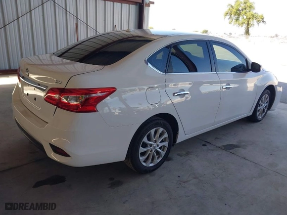 2019 Nissan Sentra S with VIN 3N1AB7AP3KY447923, listed as a IAAI auction lot 41883825 with 66,232 mi miles. Bid and sale history available at carsss.com. Image 4.